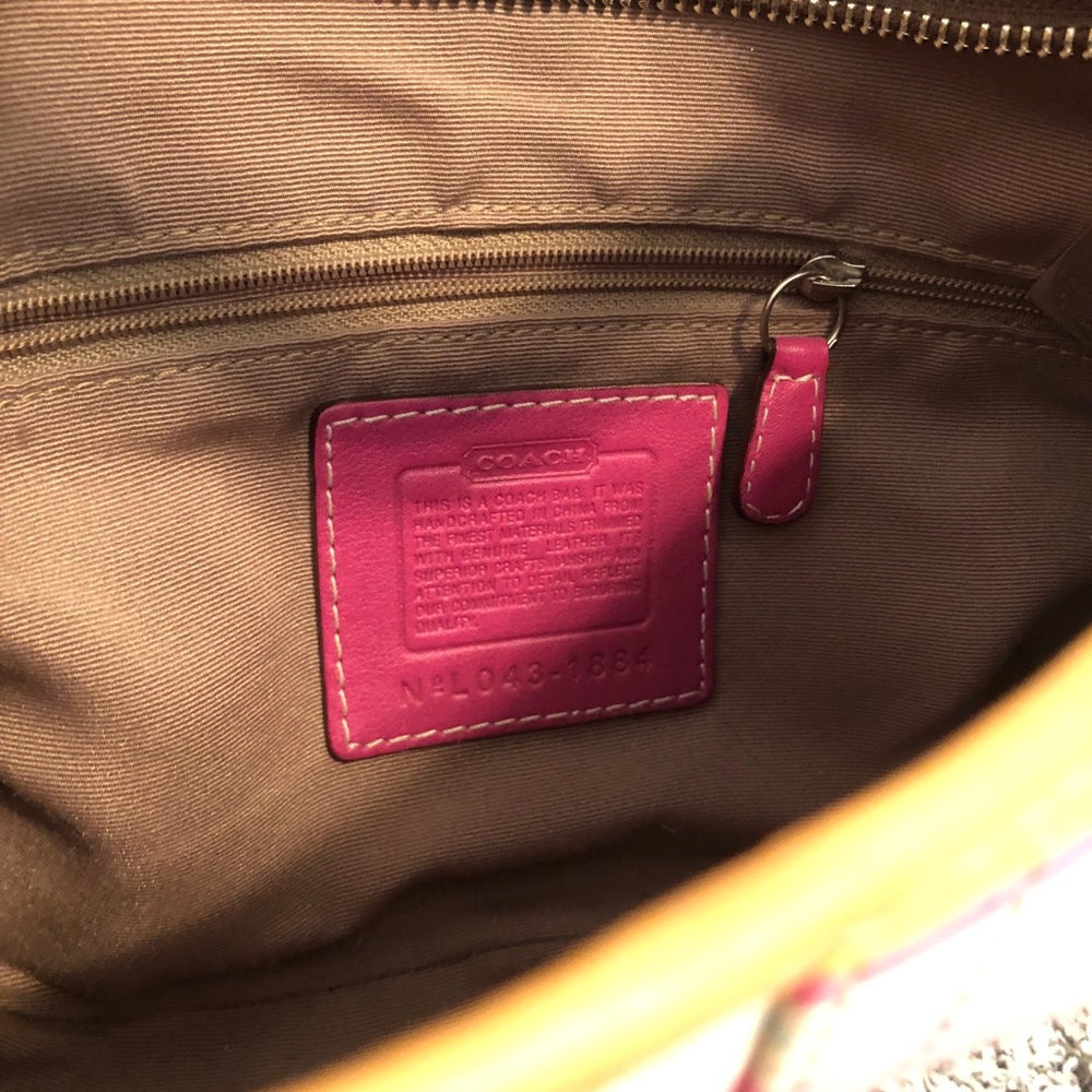Coach Striped Bag - Picture 8 of 8